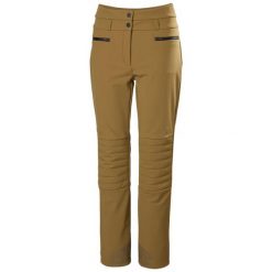 Spodnie narciarskie dla kobiet Helly Hansen Avanti Stretch 2.0. Brązowe spodnie sportowe damskie Helly Hansen, na zimę, bez wzorów, narciarskie. Za 1,063.00 zł.