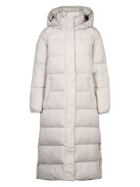 Herrlicher Płaszcz zimowy w kolorze beżowym rozmiar: S. Brązowe płaszcze damskie Herrlicher, na zimę, s, bez wzorów, z puchu, bez kaptura. Za 347.99 zł.