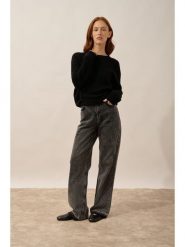 Just Cashmere Kaszmirowy sweter "Assam" w kolorze czarnym rozmiar: L. Czarne swetry klasyczne damskie Just Cashmere, l, z kaszmiru, bez kołnierzyka. Za 913.99 zł.