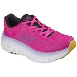 Buty sportowe damskie Skechers Max Cushioning Endea. Czerwone obuwie sportowe damskie Skechers, bez zapięcia, na fitness i siłownię. Za 590.00 zł.