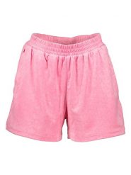 Adidas Szorty "Velvet" w kolorze jasnoróżowym rozmiar: 32. Różowe szorty damskie Adidas, bez wzorów. Za 57.06 zł.