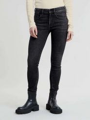 G-Star Dżinsy - Skinny fit - w kolorze ciemnoszarym rozmiar: W26/L32. Szare jeansy damskie G-Star. Za 144.92 zł.