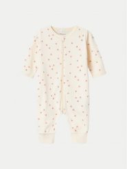 NAME IT Śpiochy 13227030 Écru Regular Fit. Śpiochy niemowlęce Name it, bez wzorów, z bawełny, bez kołnierzyka, bez ramiączek. Za 49.99 zł.