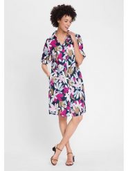 Olsen Sukienka ze wzorem rozmiar: 40. Sukienki damskie Olsen, bez wzorów, z bawełny, bez ramiączek. Za 130.99 zł.