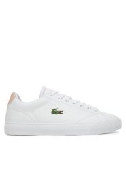 Lacoste Sneakersy Lerond 7-49CFA0037 Biały. Białe obuwie sportowe damskie Lacoste, ze skóry, bez zapięcia. Za 309.99 zł.