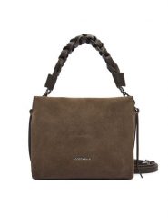 Coccinelle Torebka P6P Boheme Suede Bimaterial E1 P6P 58 01 01 Khaki. Brązowe torebki klasyczne damskie Coccinelle, ze skóry, bez dodatków. Za 1,549.00 zł.