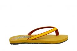 Japonki Azaleia 451 OPANKA450 Yellow < < <, Żółty, Tworzywo - 35-36. Żółte klapki damskie Azaleia, bez wzorów, z tworzywa sztucznego, bez obcasa, bez zapięcia. W wyprzedaży za 26.10 zł.