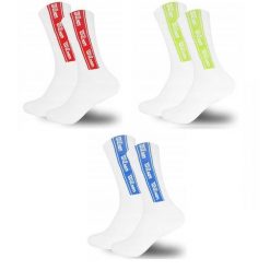 Skarpety sportowe tenisowe Wilson Crew Socks 3 Pary. Czarne skarpetki damskie Wilson, bez wzorów. Za 59.00 zł.