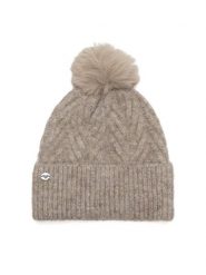 Roxy Czapka RX-W3-001-AW24 Beżowy. Brązowe czapki damskie Roxy, na zimę, bez wzorów, z poliesteru. Za 59.99 zł.