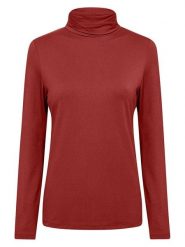 Soyaconcept Koszulka "Marica" w kolorze ceglanym rozmiar: XL. Brązowe bluzki damskie Soyaconcept, xl, bez wzorów, bez kołnierzyka, bez ramiączek. Za 134.95 zł.