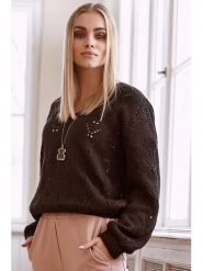 Stylove Sukienka w kolorze czarnym rozmiar: onesize. Czarne sukienki damskie Stylove, bez wzorów, bez ramiączek. Za 127.95 zł.