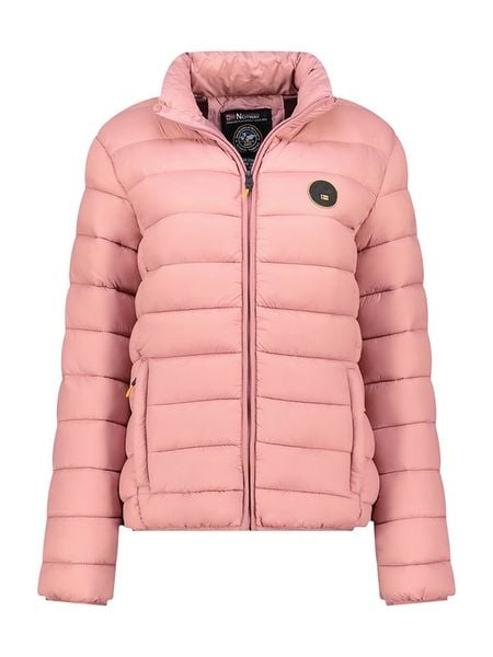 Geographical Norway Kurtka pikowana "Atikamap" w kolorze jasnoróżowym rozmiar: XL. Różowe kurtki damskie Geographical Norway, xl, bez wzorów, bez kaptura. Za 166.49 zł.