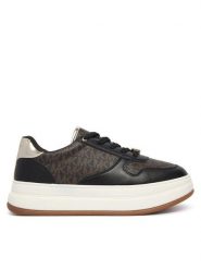 MICHAEL Michael Kors Sneakersy Hayes Phoebe MK05102210 Czarny. Czarne buty sportowe dziewczęce MICHAEL Michael Kors, ze skóry, bez zapięcia. Za 459.99 zł.