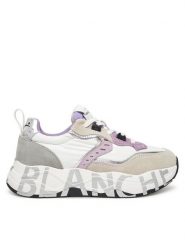 Voile Blanche Sneakersy Club105 0012017475.08.1B84 Biały. Białe obuwie sportowe damskie Voile Blanche, z materiału, bez zapięcia. Za 639.99 zł.