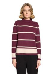 Betty Barclay Sweter w kolorze bordowym rozmiar: 40. Czerwone swetry klasyczne damskie Betty Barclay, bez kołnierzyka. Za 184.95 zł.