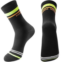 Skarpetki rowerowe kolarskie antybakteryjne Rockbros RB4900 unisex. Brązowe skarpetki damskie ROCKBROS, bez wzorów. Za 29.90 zł.