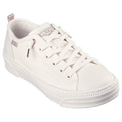 Buty do chodzenia damskie Skechers Copa. Białe obuwie sportowe damskie Skechers, z gumy, bez zapięcia, trekkingowe. Za 321.00 zł.