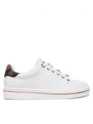 Guess Sneakersy FLPSTA ELE12 Biały. Białe obuwie sportowe damskie Guess, ze skóry, bez zapięcia. Za 319.99 zł.