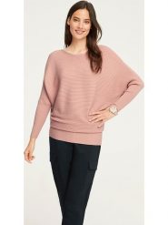 Heine Sweter w kolorze szaroróżowym rozmiar: 48/50. Różowe swetry klasyczne damskie Heine, bez kołnierzyka. Za 65.85 zł.