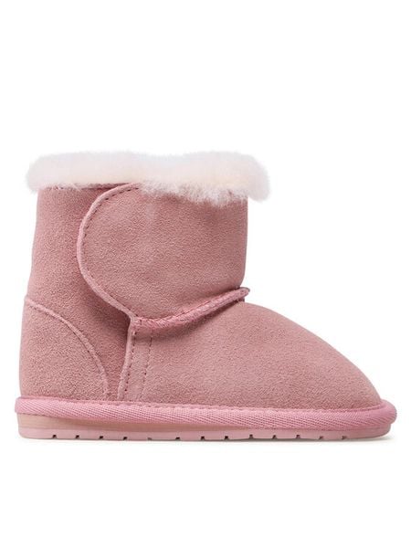 EMU Australia Śniegowce Toddle B10737 Różowy. Czerwone kozaki dziewczęce EMU Australia, bez wzorów, ze skóry, bez obcasa, bez zapięcia. Za 179.99 zł.