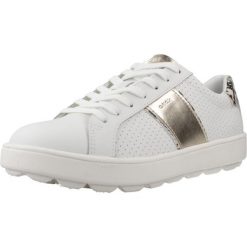 Buty GEOX D SPHERICA ECUB-1 Biały. Białe obuwie trekkingowe damskie Geox, ze skóry, bez zapięcia. Za 284.99 zł.