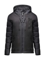 Canadian Peak Kurtka zimowa "Beachweak" w kolorze czarnym rozmiar: L. Czarne kurtki damskie Canadian Peak, na zimę, l, bez wzorów, z puchu, bez kaptura. Za 217.99 zł.