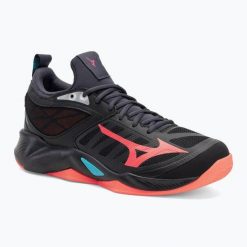 Buty do siatkówki Mizuno Wave Dimension. Czarne obuwie sportowe casual damskie Mizuno, do piłki ręcznej, mizuno wave. Za 299.99 zł.
