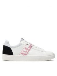 Napapijri Sneakersy NP0A4I6U Biały. Białe obuwie sportowe damskie Napapijri, ze skóry, bez zapięcia. Za 209.99 zł.