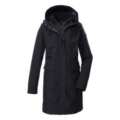 Parka dla kobiet Killtec GW 79. Czarne parki damskie Killtec, na zimę, bez kaptura. Za 715.55 zł.