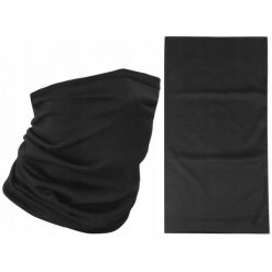 Bandana komin chusta szal na szyję głowę sportowy Aqua-Sport. Czarne chusty damskie AQUA-SPORT, na jesień, bez wzorów, z materiału. Za 11.99 zł.