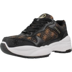 Buty GUESS FLFSAM FAL12 Czarny. Czarne obuwie trekkingowe damskie Guess, z syntetyku, bez zapięcia. Za 454.99 zł.