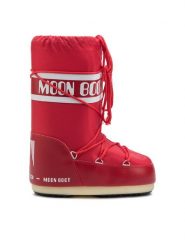 Moon Boot Śniegowce Nylon 14004400003 Czerwony. Czerwone kozaki dziewczęce Moon Boot, bez wzorów, z nylonu, bez obcasa, bez zapięcia. Za 749.99 zł.