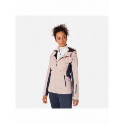 Kurtka do narciarstwa biegowego damska ROSSIGNOL W Softshell Hoodie Jkt różowa. Czerwone kurtki damskie Rossignol, na zimę, l, bez wzorów, z softshellu, z kapturem. Za 735.00 zł.