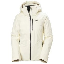 Damska kurtka narciarska Helly Hansen Alphelia. Białe kurtki damskie Helly Hansen, na lato, l, bez wzorów, z elastanu, bez kaptura. Za 1,712.65 zł.