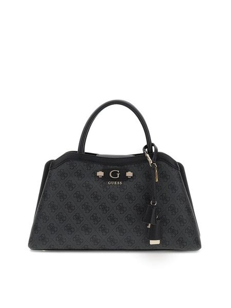 Guess Torebka Lindsey HWSG97 49060 Szary ciemny. Szare kuferki damskie Guess, ze skóry, bez dodatków. Za 634.99 zł.