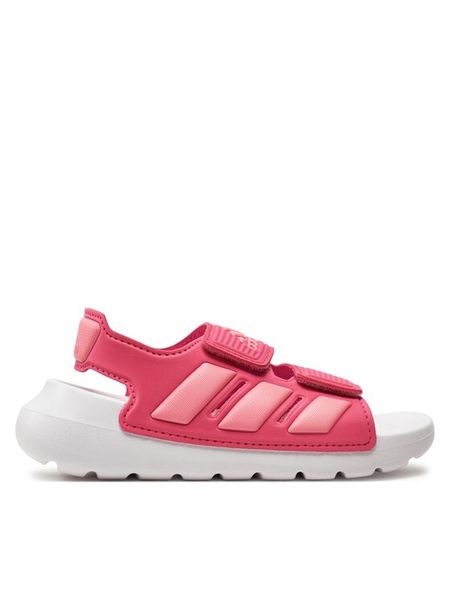 Adidas Sandały Altaswim 2.0 Sandals Kids ID2838 Różowy. Czerwone sandały dziewczęce Adidas, z syntetyku, bez obcasa, bez zapięcia. Za 99.99 zł.