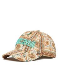 Just Cavalli Czapka z daszkiem 80RAZK30 ZG407 Beżowy jasny. Brązowe czapki z daszkiem damskie Just Cavalli, bez wzorów, z bawełny. Za 249.99 zł.