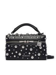 MICHAEL Michael Kors Torebka Jana 32F6SQ1C0V Czarny. Czarne kuferki damskie MICHAEL Michael Kors, bez wzorów, bez dodatków. Za 1,209.00 zł.