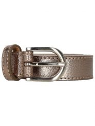 Charm Pasek w kolorze złotym rozmiar: 95. Żółte paski damskie Charm, bez wzorów, z materiału. Za 65.99 zł.