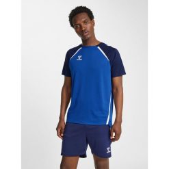 Koszulka Hummel Lead 2.0. Niebieskie koszulki damskie Hummel, bez wzorów, bez kołnierzyka, bez ramiączek. Za 170.00 zł.
