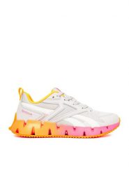 Reebok Sneakersy CEO-ZIG VECTOR AR30153W-SPY Szary. Szare obuwie sportowe damskie Reebok, ze skóry, bez zapięcia. Za 299.99 zł.