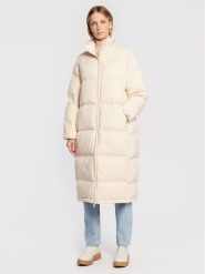 Calvin Klein Płaszcz zimowy Seamless Lofty K20K204691 Écru Regular Fit. Płaszcze damskie Calvin Klein, na zimę, s, bez wzorów, z syntetyku, bez kaptura. Za 1,209.00 zł.