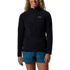 Damska bluza polarowa Mountain Hardwear Polartec Microfleece z pełnym zamkiem bł. Czarne bluzy damskie Mountain Hardwear, na zimę, s, bez wzorów, z polaru, bez kaptura. Za 269.00 zł.