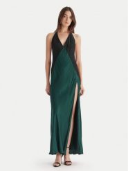 Bardot Sukienka wieczorowa Estrella Haltrel 59977DB Zielony Regular Fit. Zielone sukienki damskie Bardot, bez wzorów, z wiskozy, wizytowe, bez ramiączek. Za 689.99 zł.