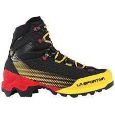Buty trekkingowe La Sportiva Aequilibrium ST GTX. Czarne obuwie trekkingowe damskie La Sportiva, z gumy, bez zapięcia. Za 1,399.00 zł.