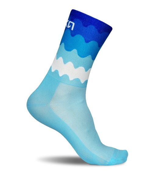 Skarpety Rowerowe Unisex LUXA Tenerife. Brązowe skarpetki damskie LUXA, bez wzorów, z elastanu. Za 64.90 zł.