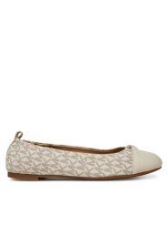 MICHAEL Michael Kors Baleriny Mandy 40S5MAFP1B Écru. Balerinki damskie MICHAEL Michael Kors, bez wzorów, z materiału. Za 359.99 zł.