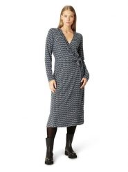 Ilse Jacobsen Sukienka "Elisa Harlekin" w kolorze niebieskim rozmiar: M. Niebieskie sukienki damskie Ilse Jacobsen, bez wzorów, z tkaniny, klasyczne, bez ramiączek. Za 165.99 zł.