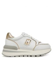 Liu Jo Sneakersy Amazing 25 BF5049 PX026 Biały. Białe obuwie sportowe damskie Liu Jo, ze skóry, bez zapięcia. Za 589.99 zł.