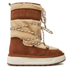 Śniegowce Guess. Brązowe śniegowce damskie Guess. Za 709.99 zł.